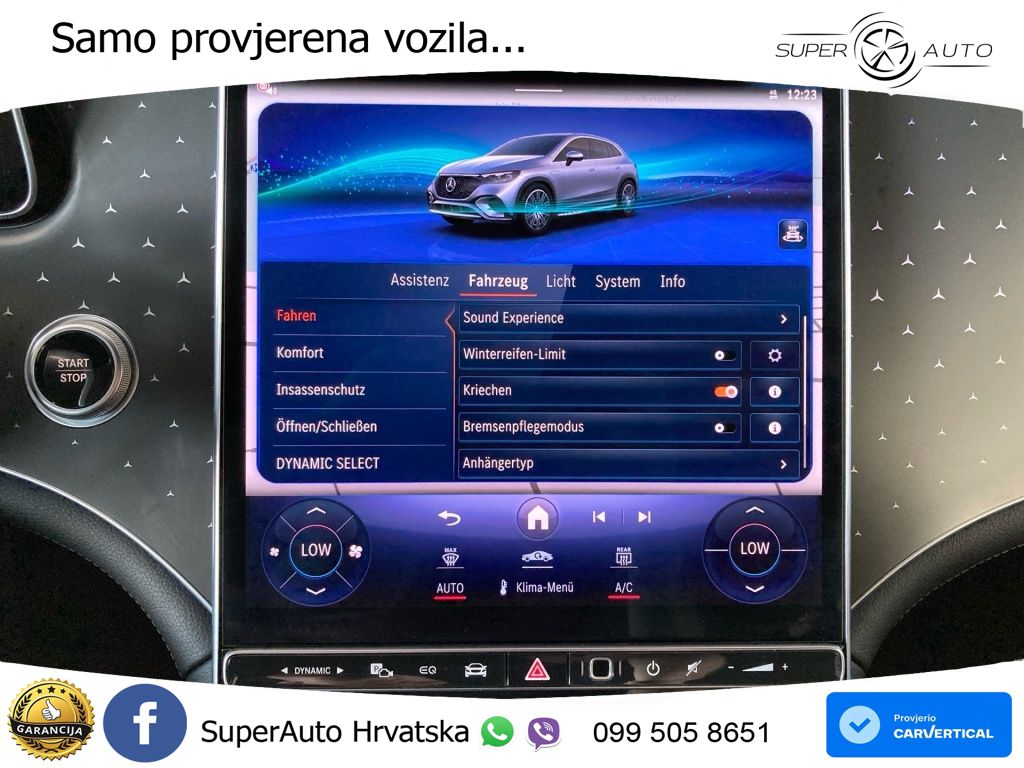 Mercedes EQE SUV 300 100 kWh (245 KS) AMG ACC+GR SJED+360+PANO