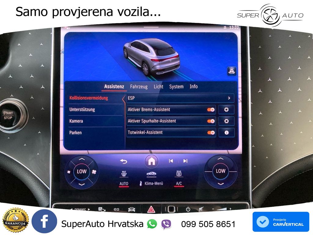 Mercedes EQE SUV 300 100 kWh (245 KS) AMG ACC+GR SJED+360+PANO