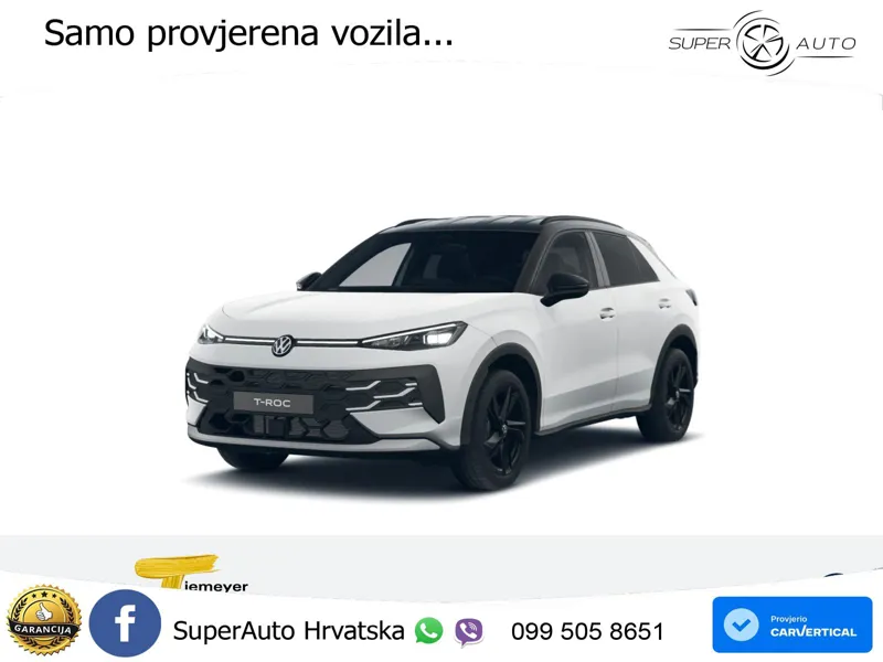 Volkswagen T-Roc 1.5 eTSI (116 KS)  DSG LED+GR SJED+ACC