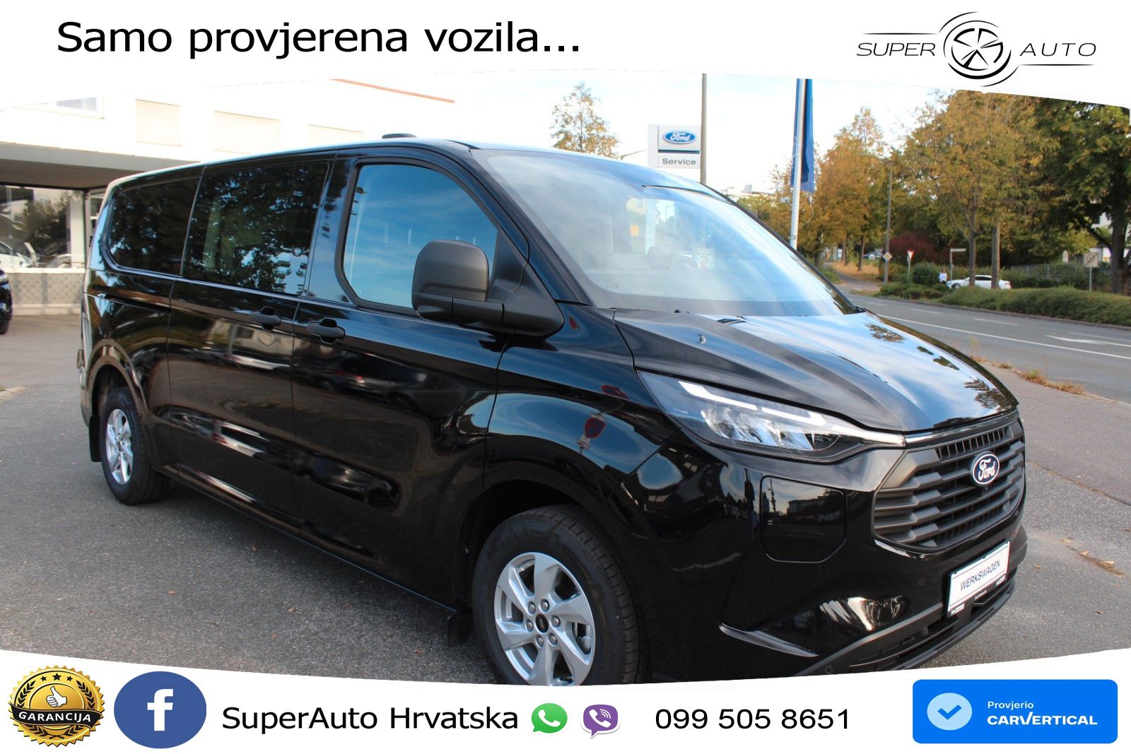 Ford Transit Custom Multicab Limited 2,5PHEV*AHK*ACC* 232 KS