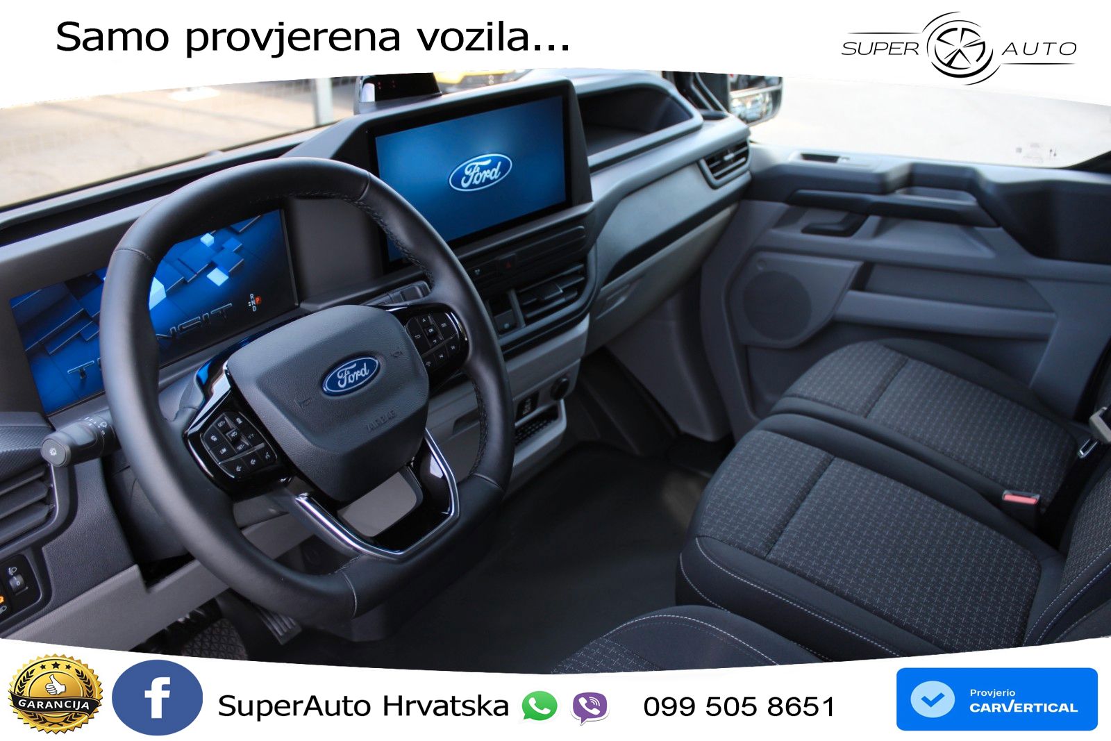 Ford Transit Custom Multicab Limited 2,5PHEV*AHK*ACC* 232 KS