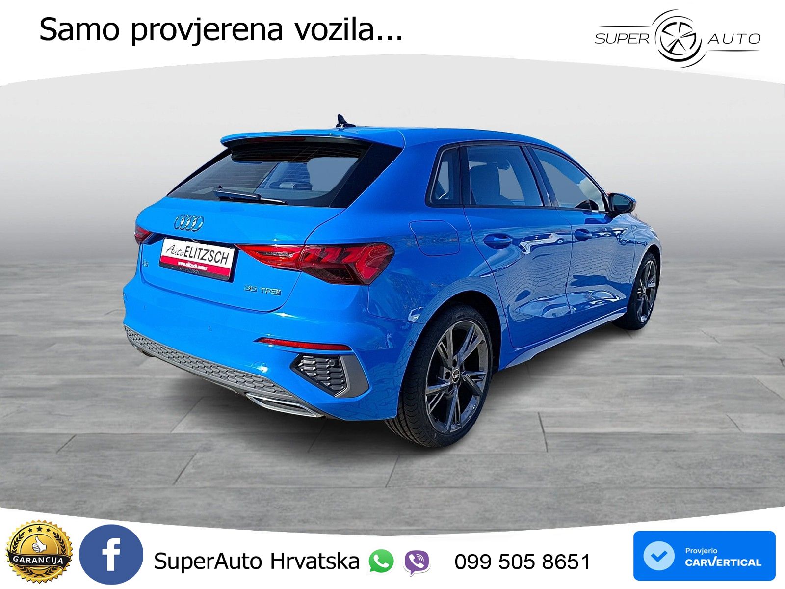 Audi A3 35 TFSI (150 KS) S line LED+GR SJED+ACC