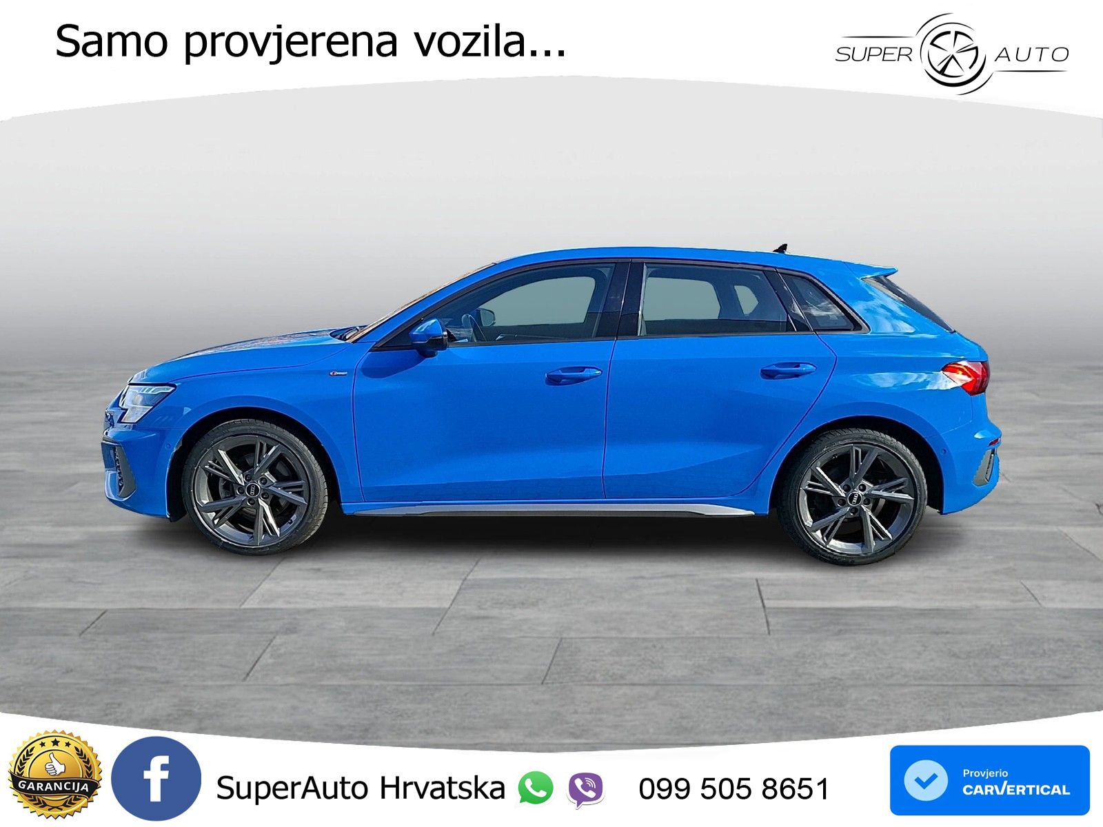 Audi A3 35 TFSI (150 KS) S line LED+GR SJED+ACC