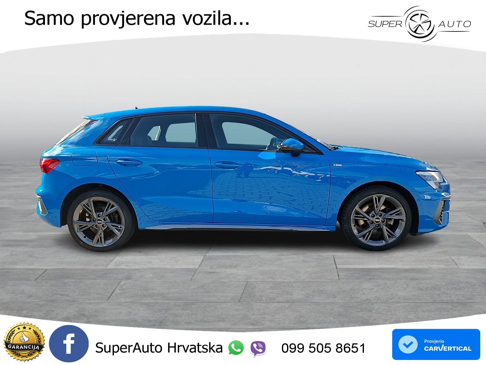 Audi A3 35 TFSI (150 KS) S line LED+GR SJED+ACC