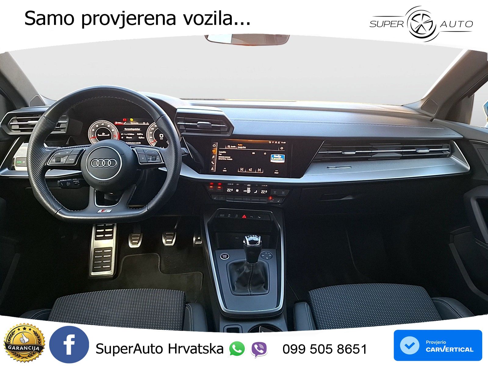 Audi A3 35 TFSI (150 KS) S line LED+GR SJED+ACC