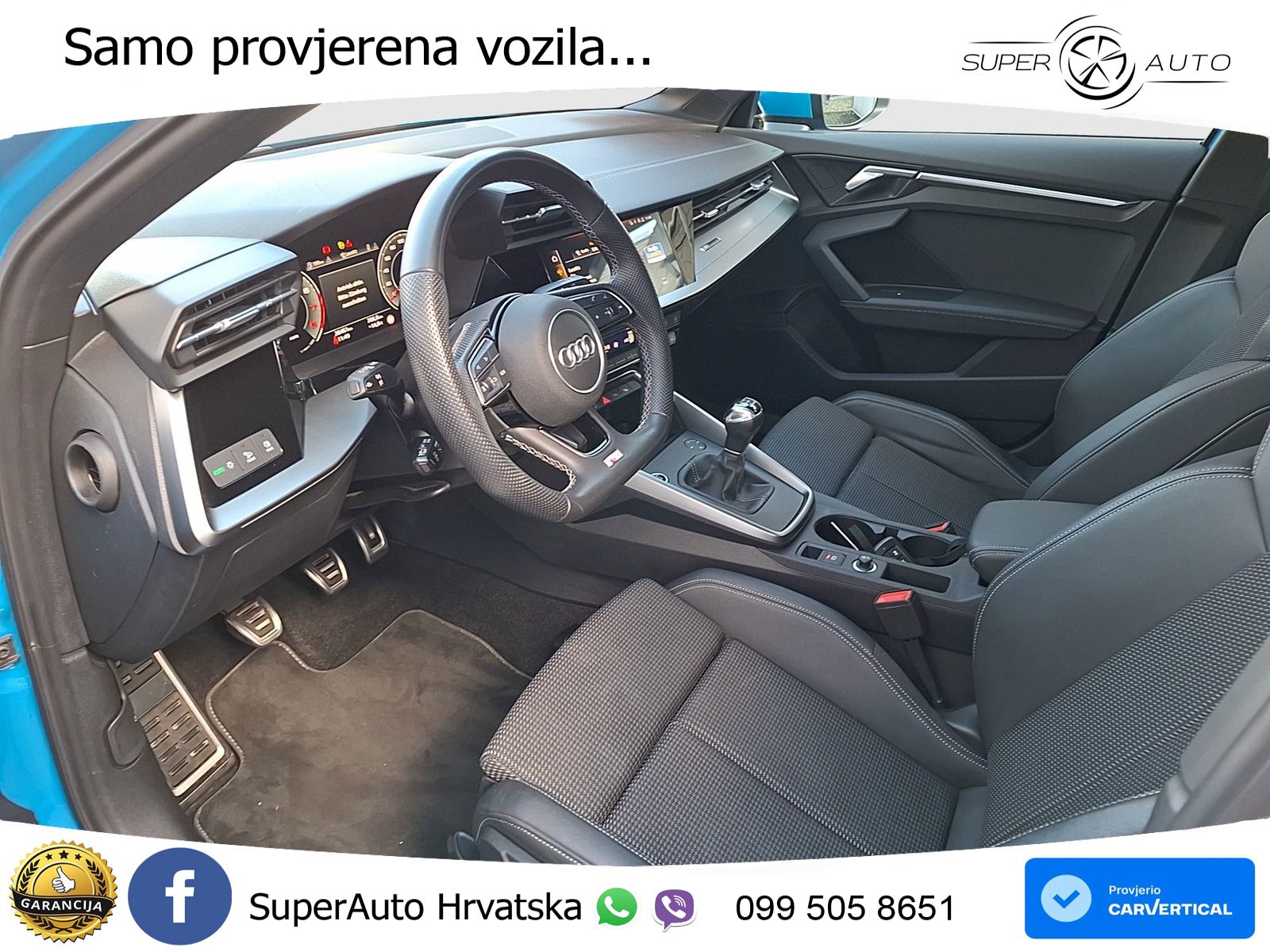 Audi A3 35 TFSI (150 KS) S line LED+GR SJED+ACC