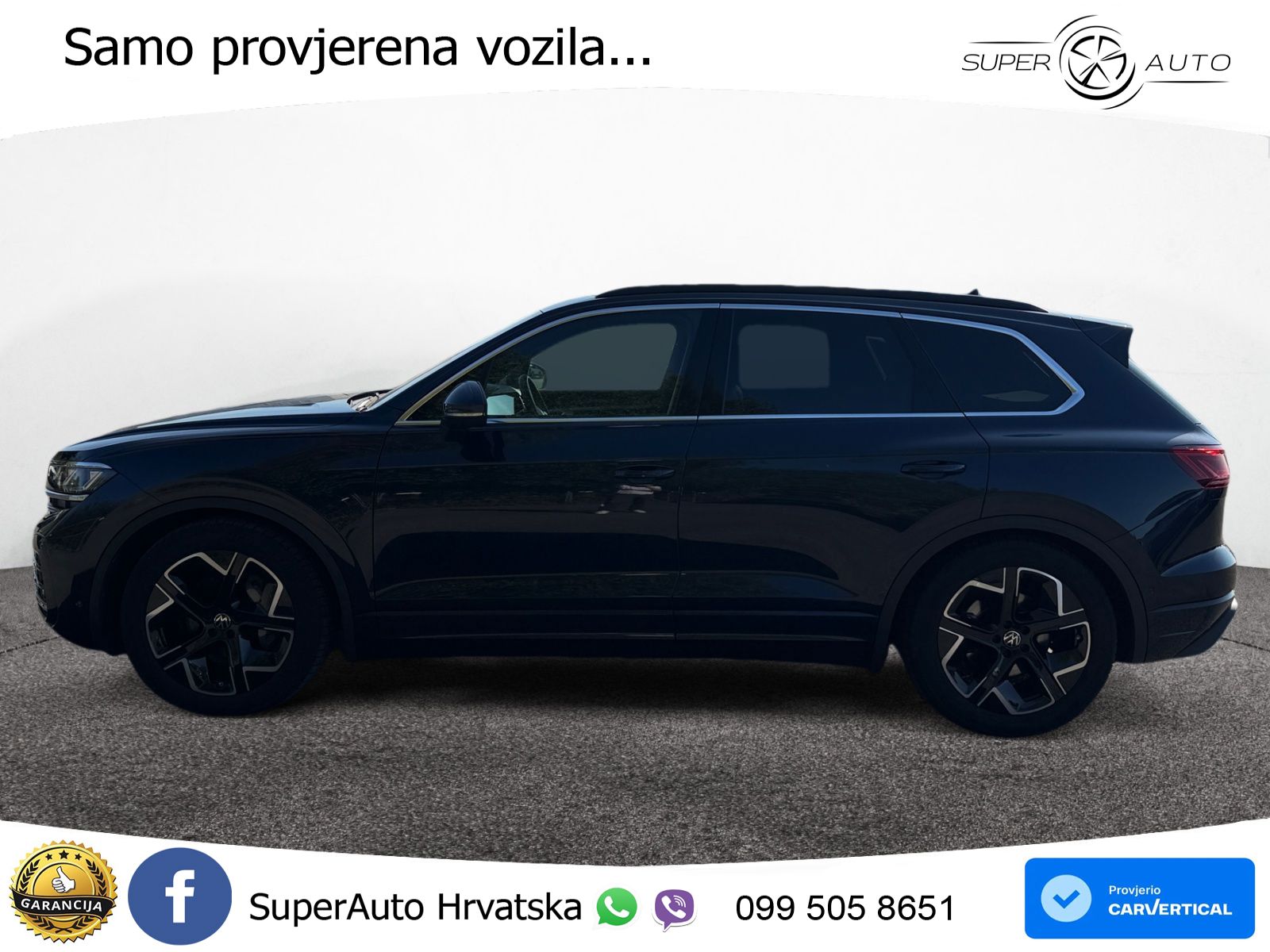 Volkswagen Touareg 3.0 V6 TDI (286 KS) 4MOTION Tiptronic ZRAČNI+ACC+GR SJED+KAM+PANO