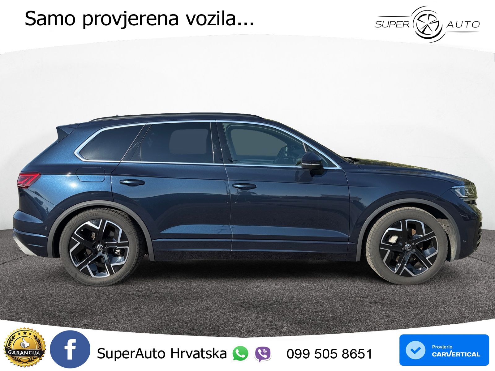 Volkswagen Touareg 3.0 V6 TDI (286 KS) 4MOTION Tiptronic ZRAČNI+ACC+GR SJED+KAM+PANO