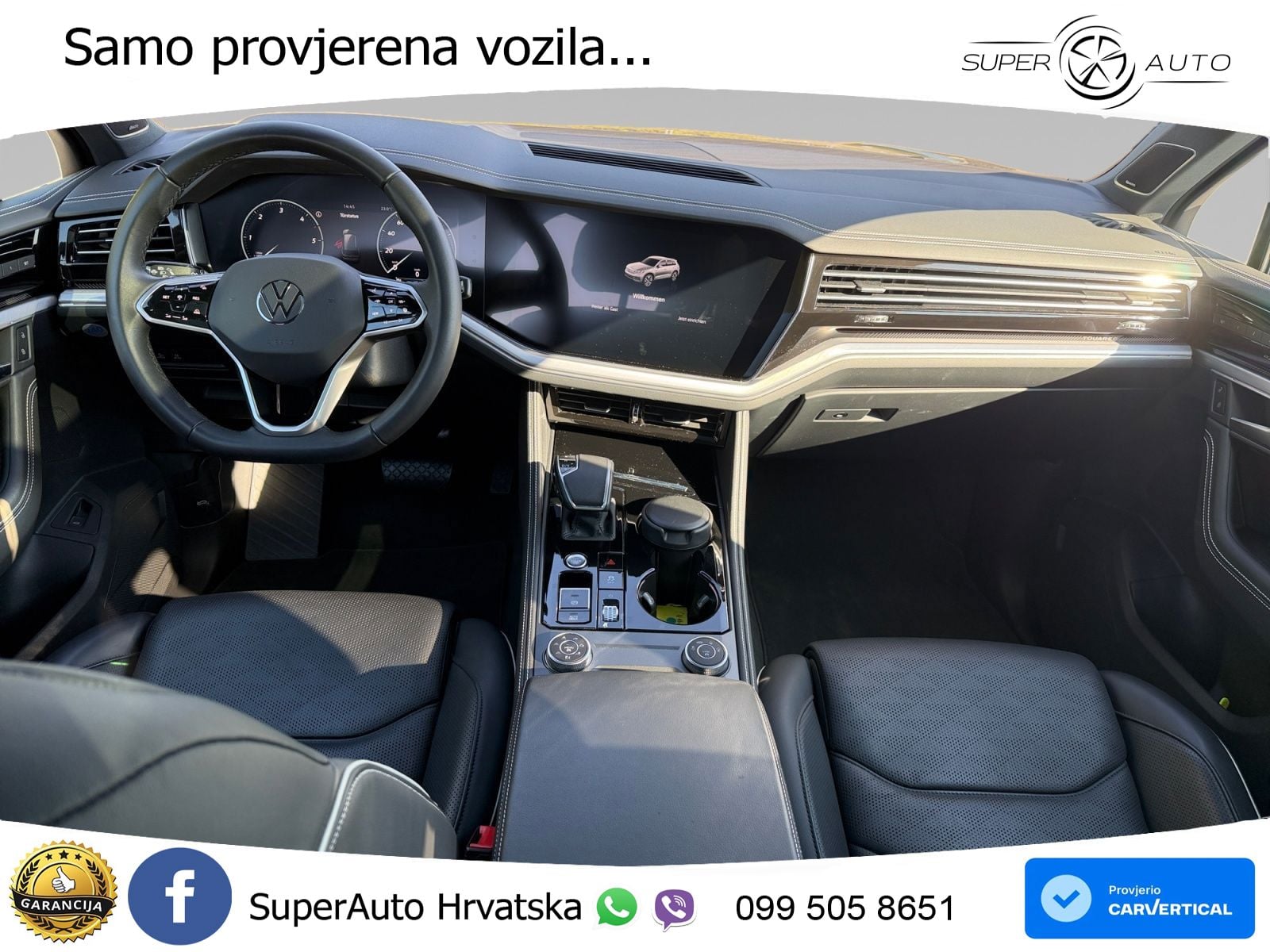 Volkswagen Touareg 3.0 V6 TDI (286 KS) 4MOTION Tiptronic ZRAČNI+ACC+GR SJED+KAM+PANO