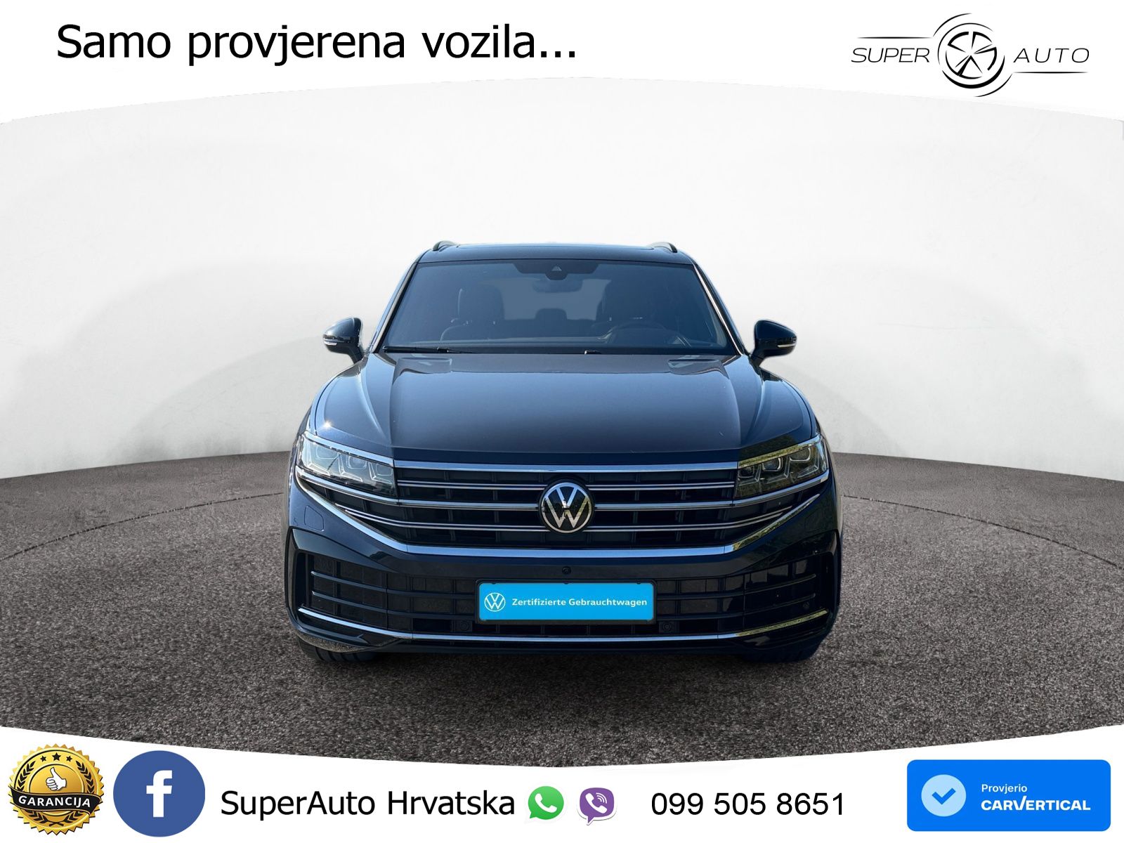 Volkswagen Touareg 3.0 V6 TDI (286 KS) 4MOTION Tiptronic ZRAČNI+ACC+GR SJED+KAM+PANO