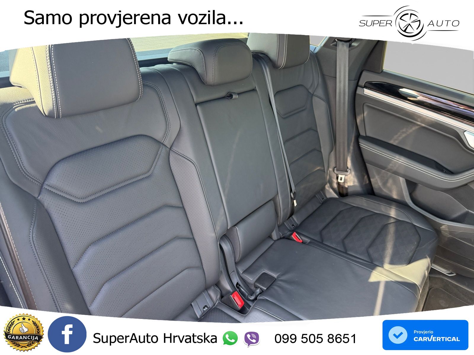 Volkswagen Touareg 3.0 V6 TDI (286 KS) 4MOTION Tiptronic ZRAČNI+ACC+GR SJED+KAM+PANO