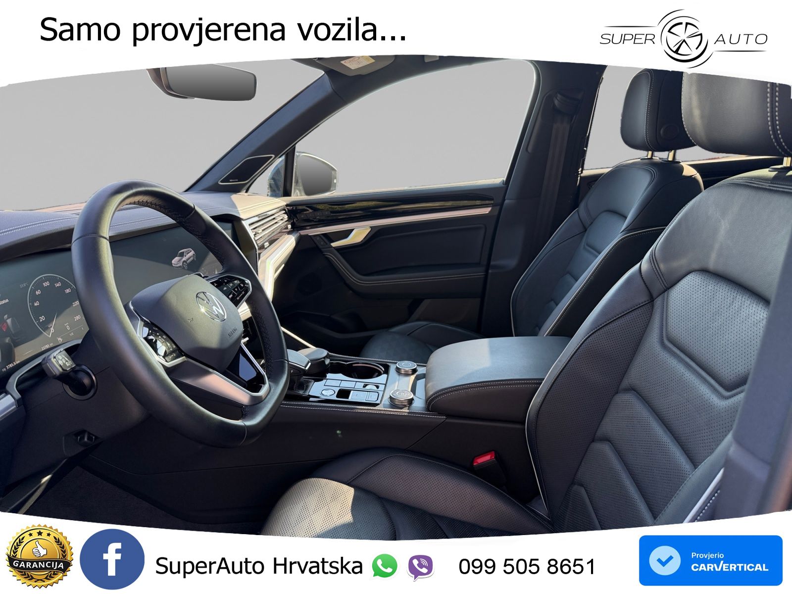 Volkswagen Touareg 3.0 V6 TDI (286 KS) 4MOTION Tiptronic ZRAČNI+ACC+GR SJED+KAM+PANO