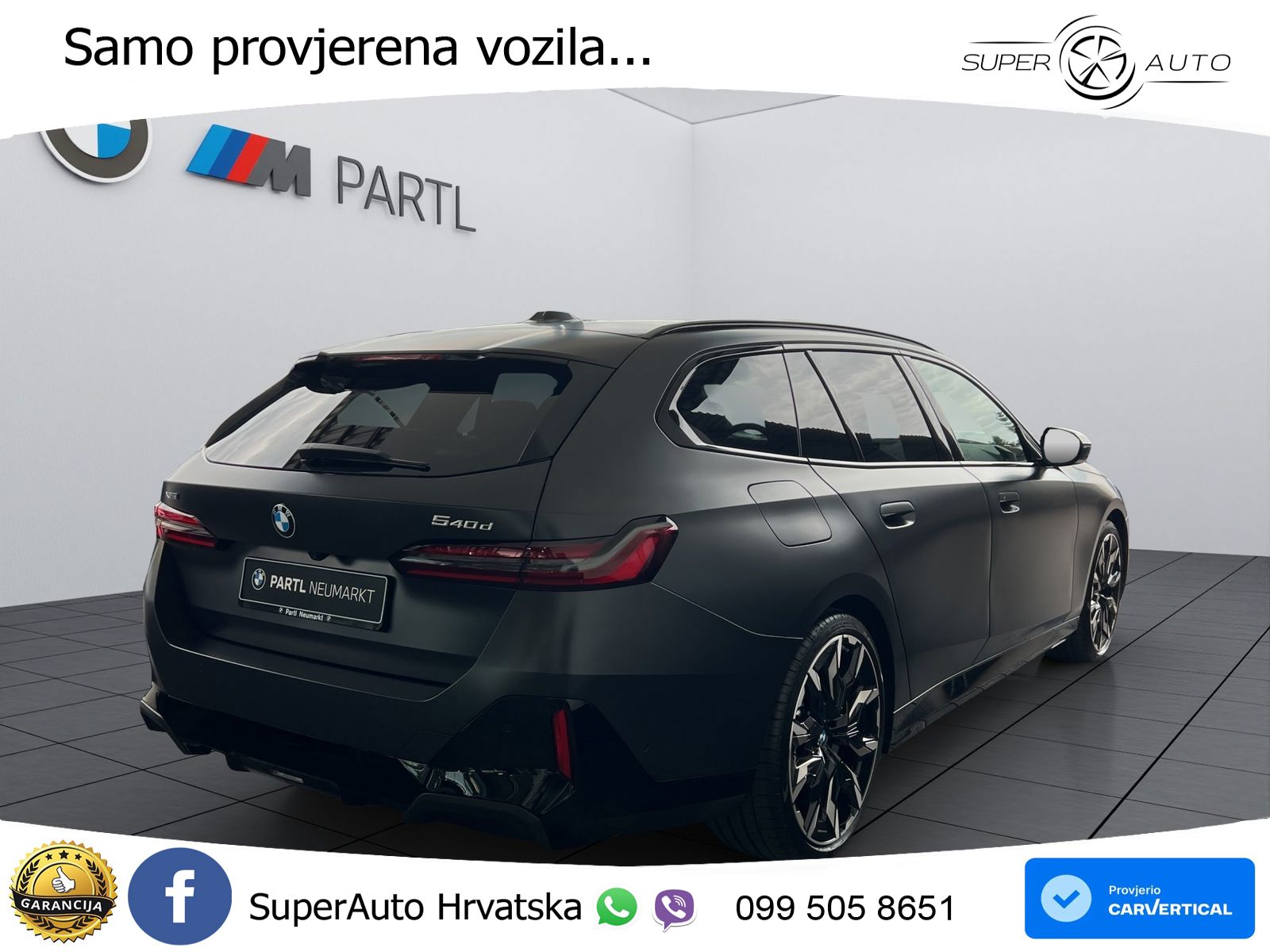 BMW 540d Touring (303 KS) xDrive Steptronic LED+GR SJED+ACC