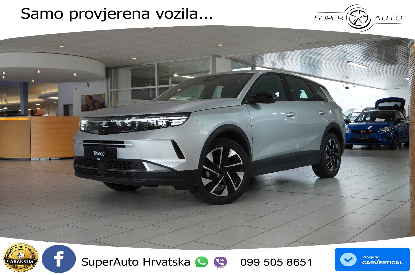 Opel Grandland 1.2 Turbo (145 KS) Hybrid eDCT LED+GR SJED+ACC