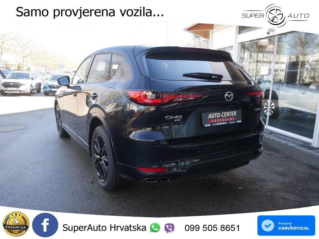Mazda CX-60 3.3 e-Skyactiv D (254 KS) AWD Automatic MATRIX+GR SJED+KAM