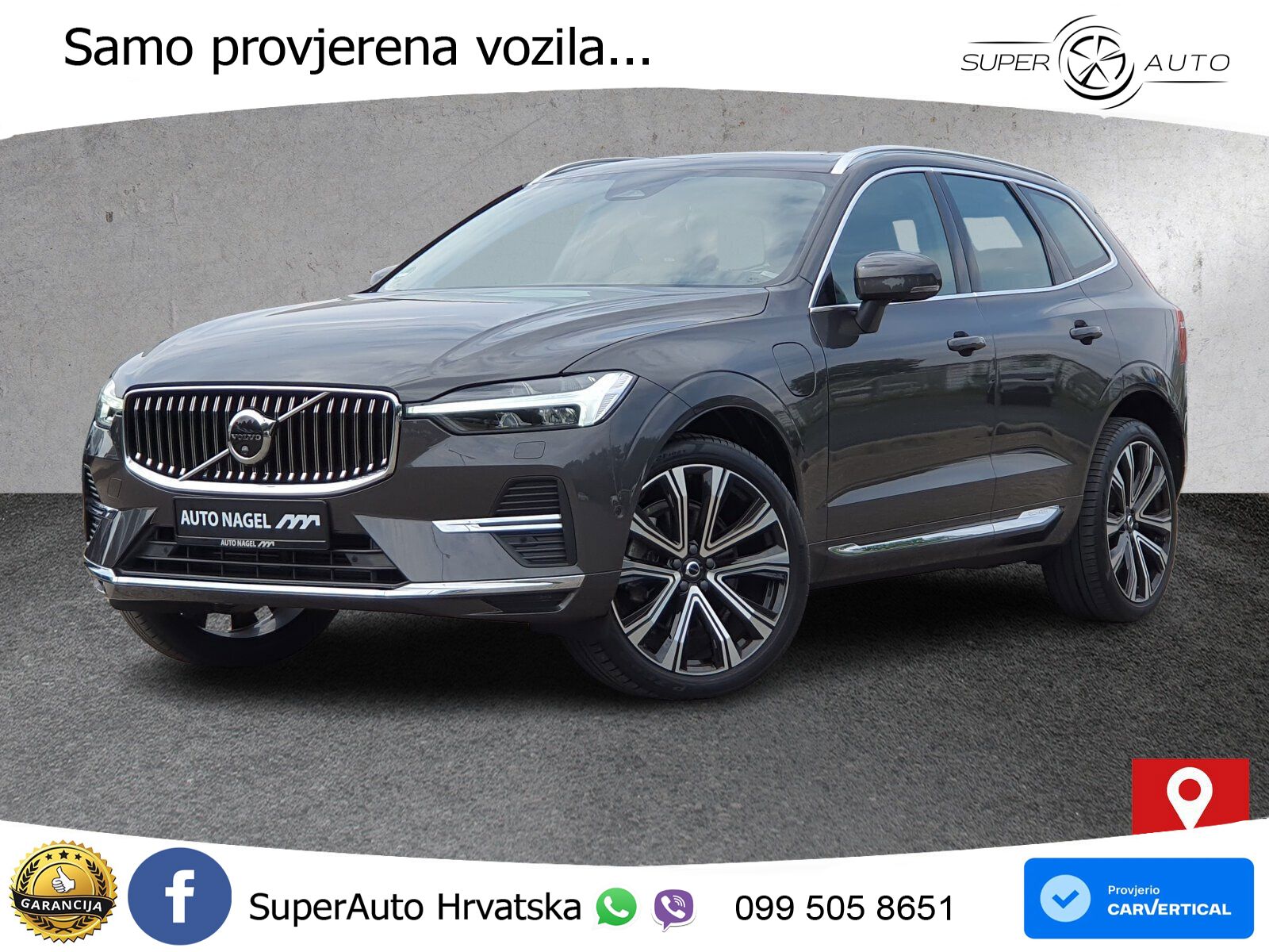 Volvo XC60 T8 AWD Geartronic LED+GR SJED+ACC