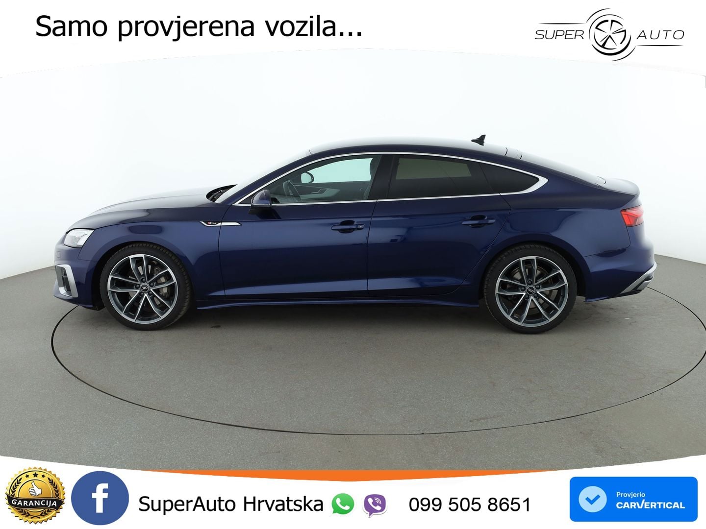 Audi A5 Sportback 40 TDI (204 KS) quattro S tronic S line MATRIX+GR SJED+KAM