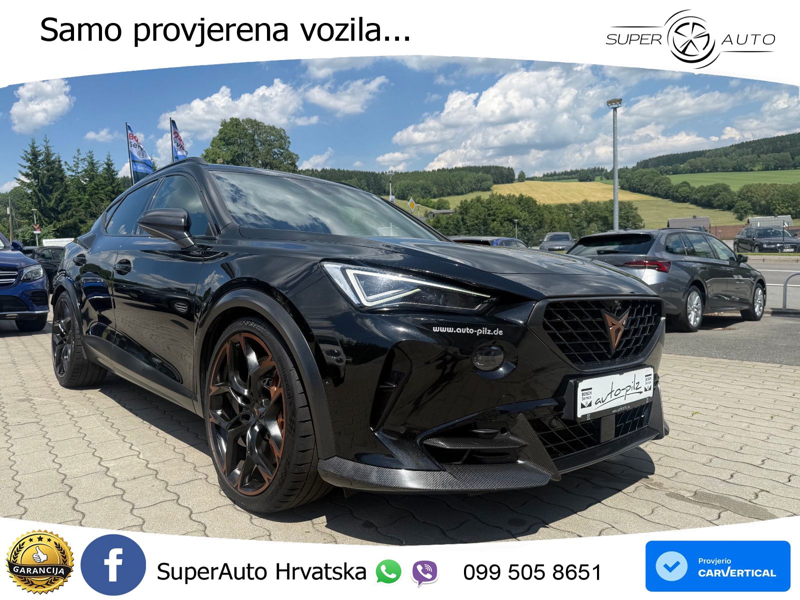 Cupra Formentor VZ5 2.5 TSI (390 KS) 4Drive DSG LED+GR SJED+ACC