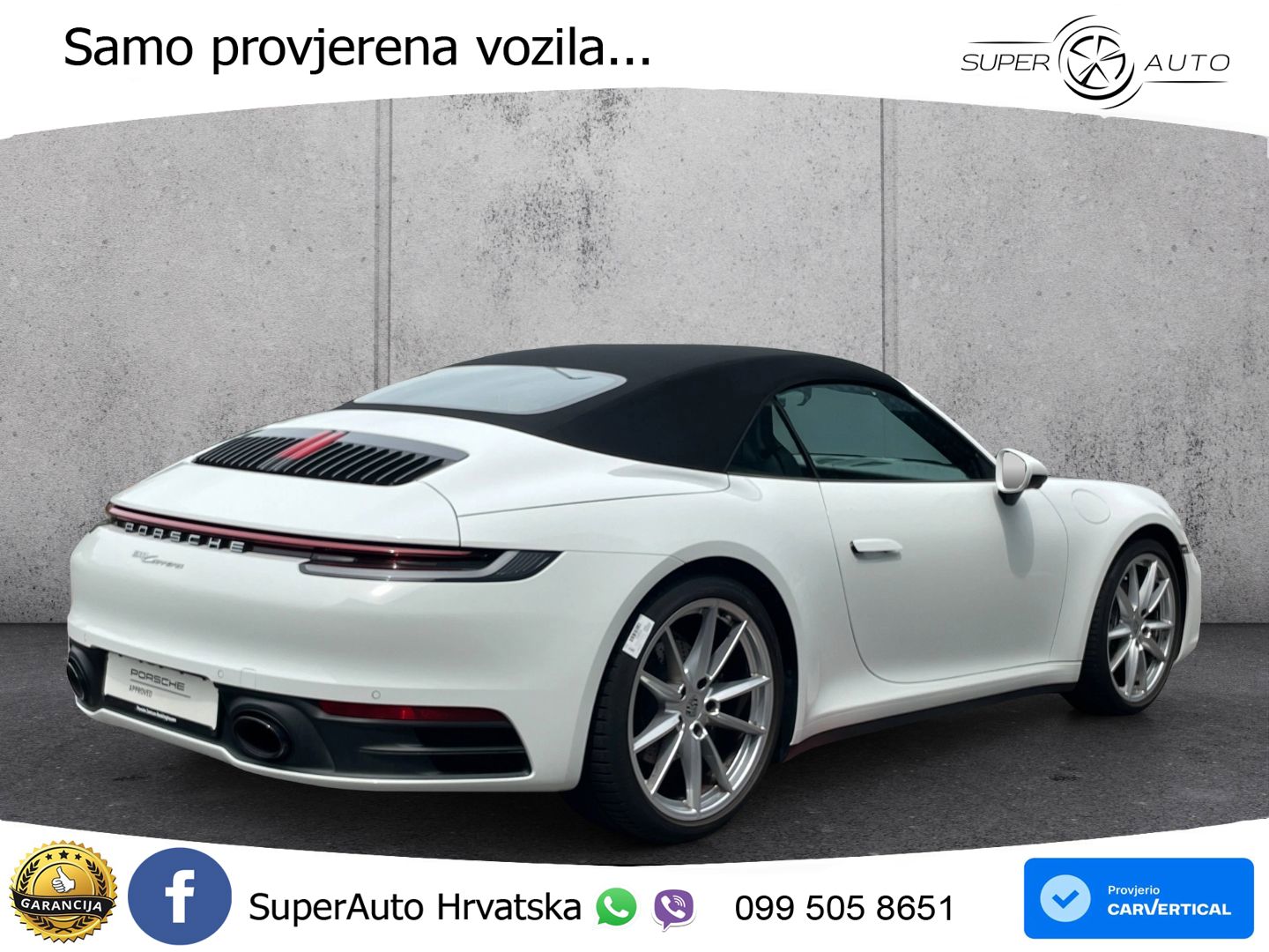 Porsche 911 Carrera Cabriolet 3.0 (385 KS) PDK LED+GR SJED+ACC