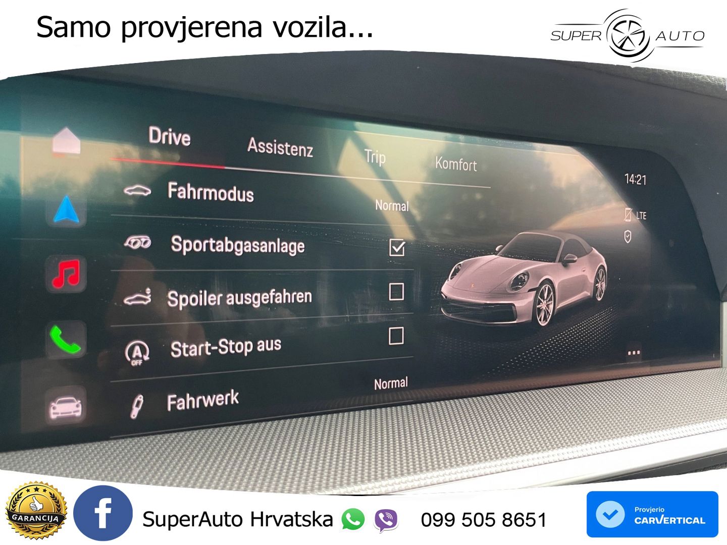 Porsche 911 Carrera Cabriolet 3.0 (385 KS) PDK LED+GR SJED+ACC
