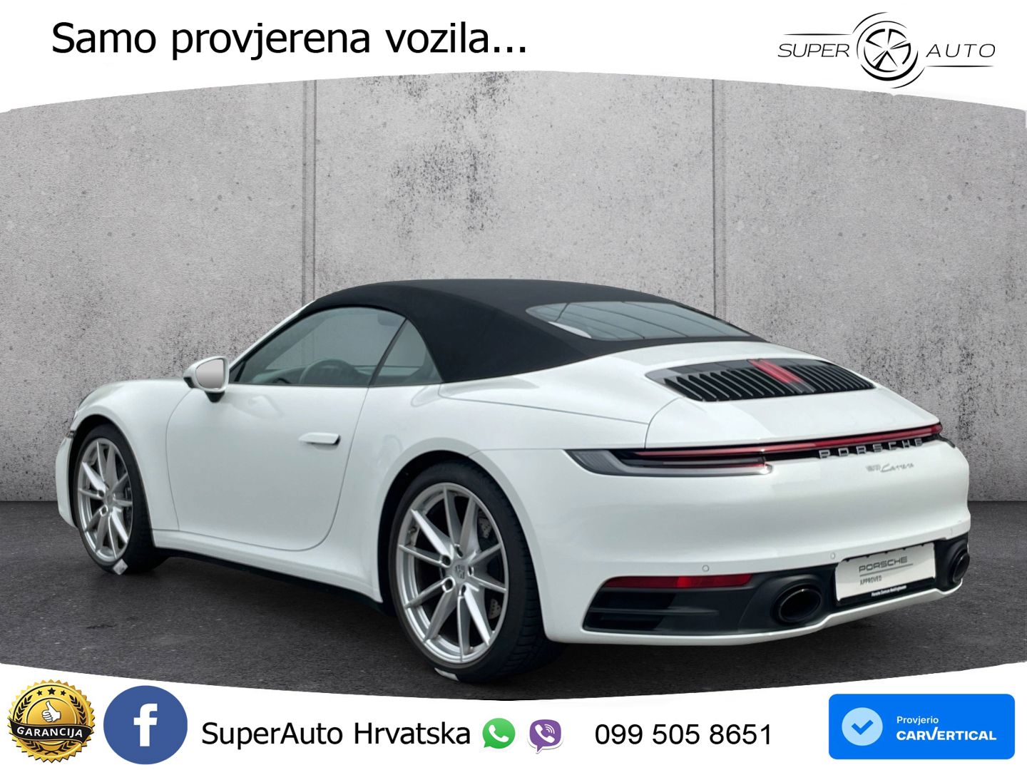 Porsche 911 Carrera Cabriolet 3.0 (385 KS) PDK LED+GR SJED+ACC