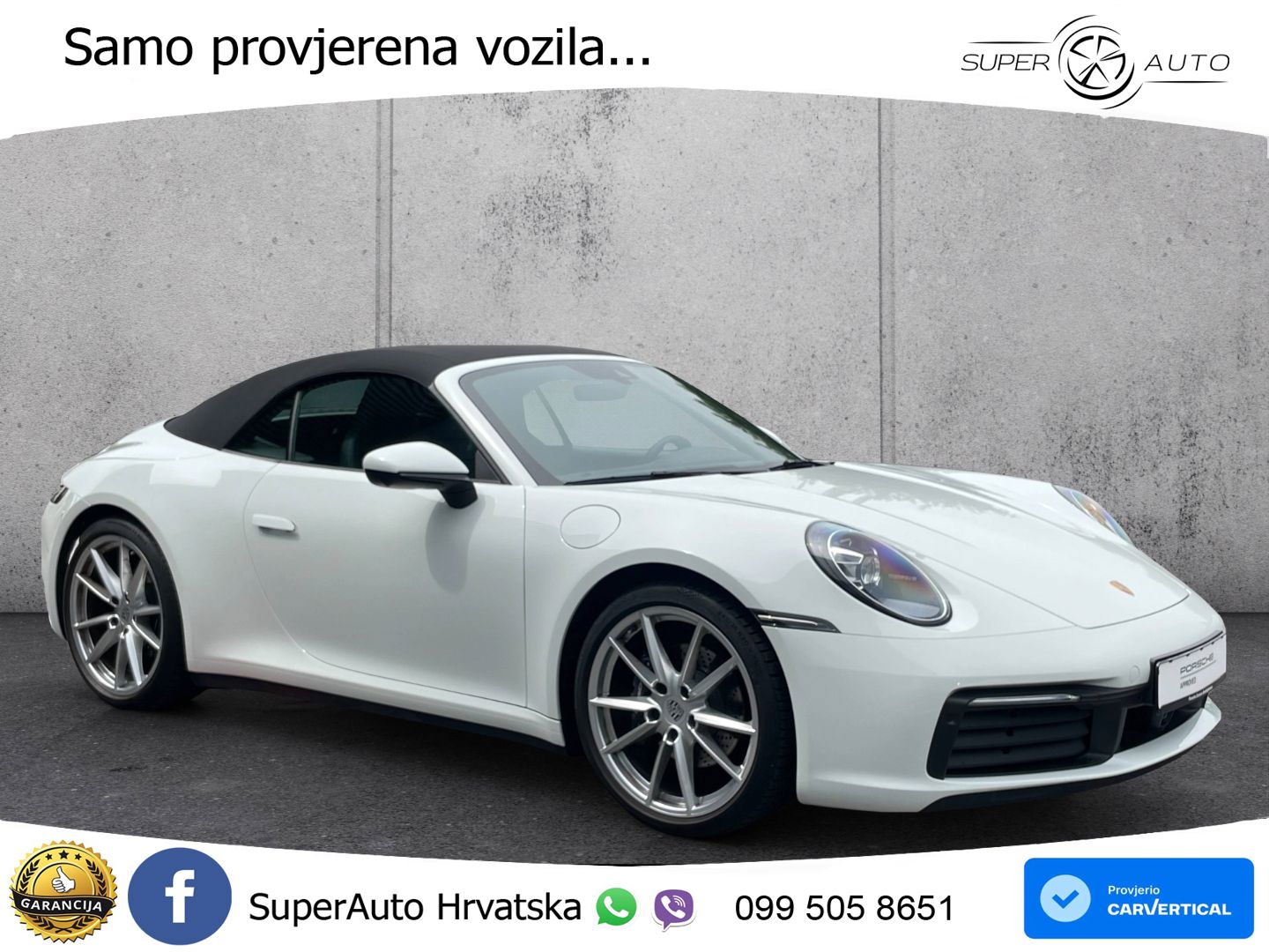 Porsche 911 Carrera Cabriolet 3.0 (385 KS) PDK LED+GR SJED+ACC