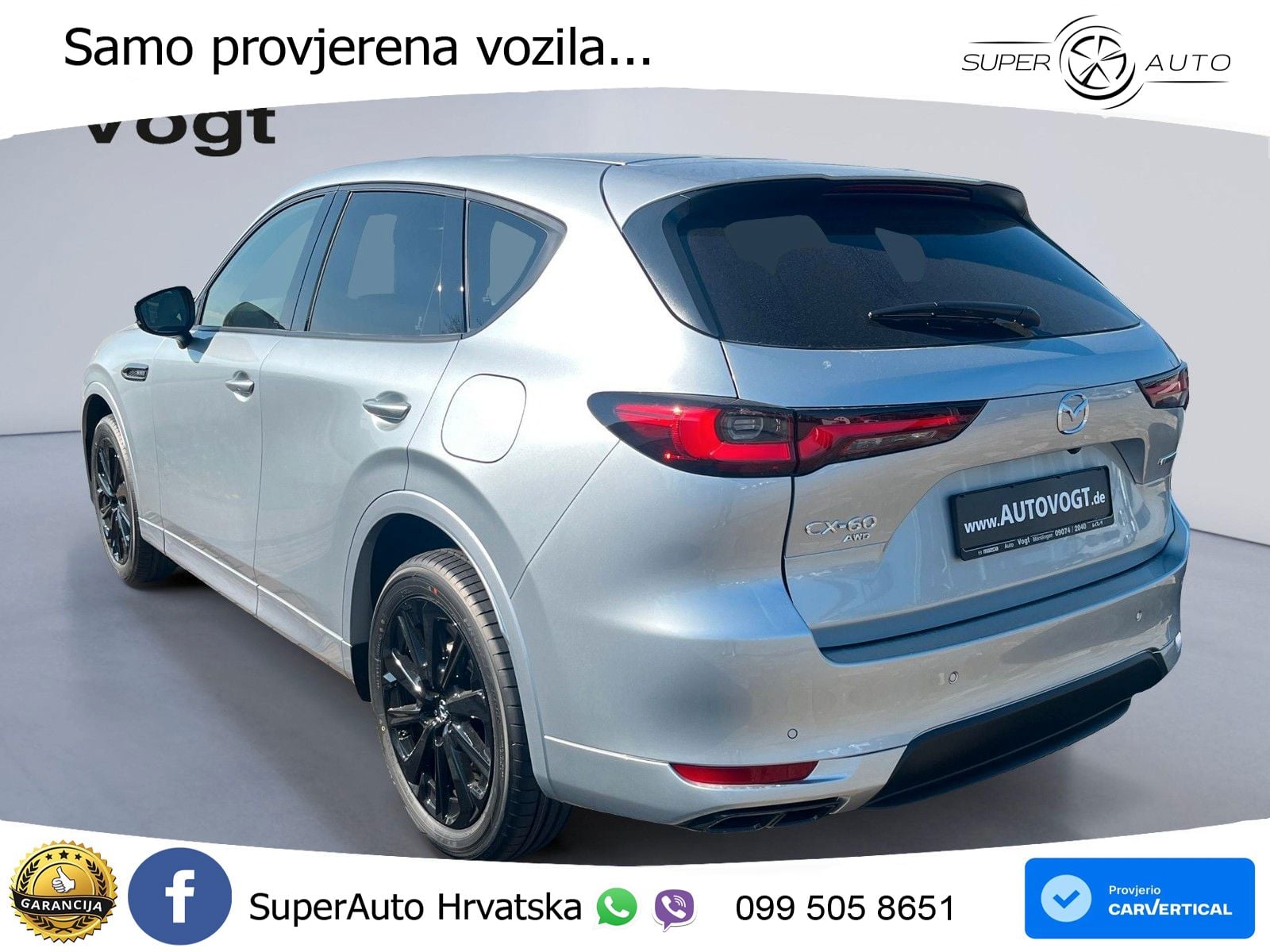 Mazda CX-60 3.3 e-Skyactiv D (254 KS) AWD Automatic