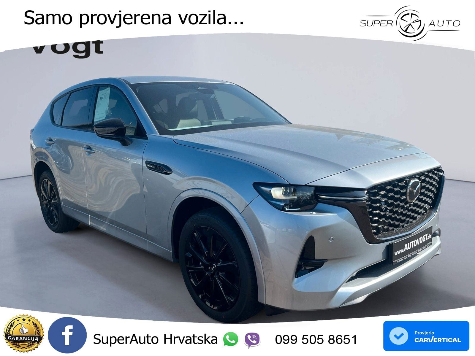 Mazda CX-60 3.3 e-Skyactiv D (254 KS) AWD Automatic