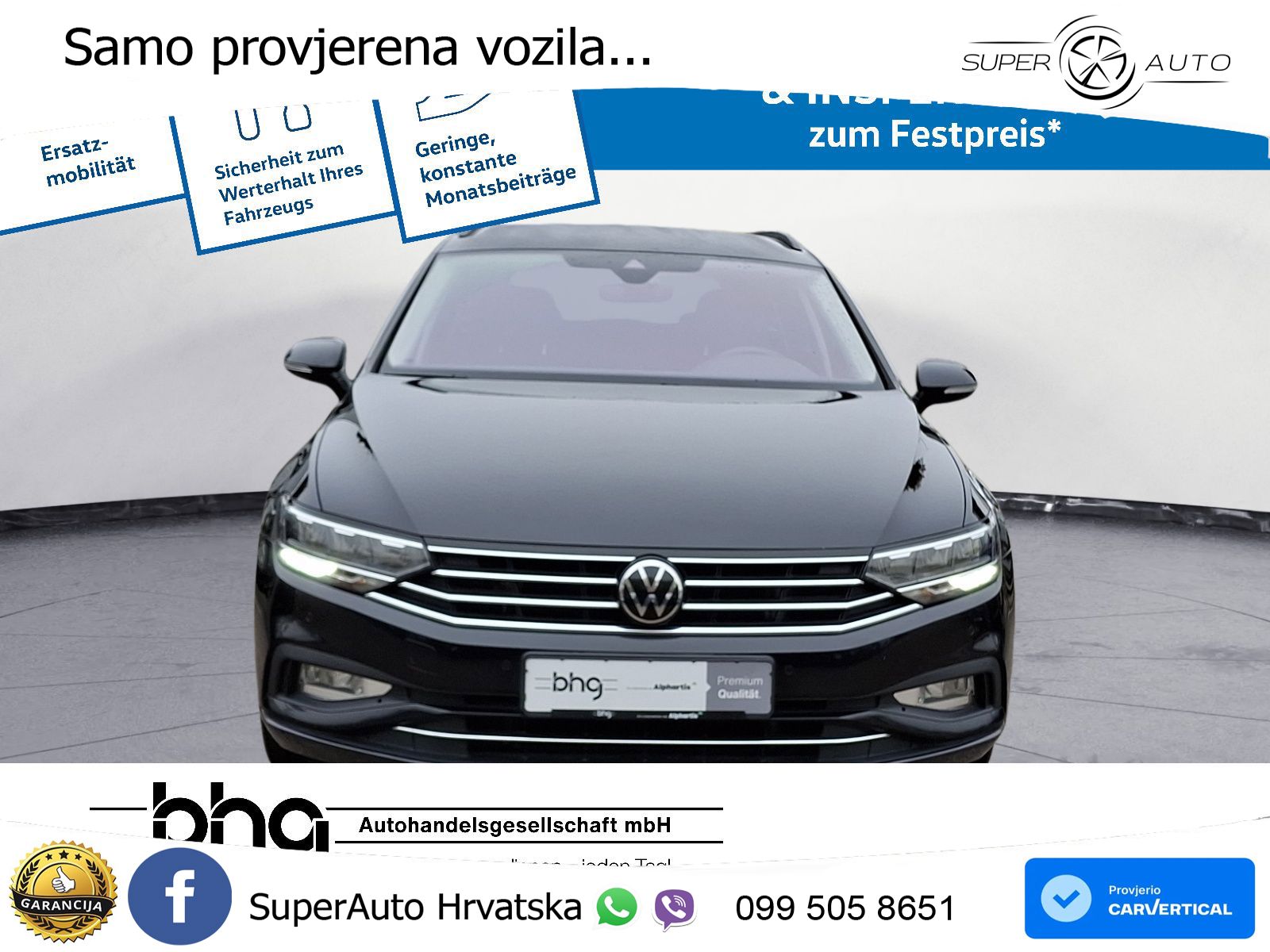 Volkswagen Passat Variant 2.0 TDI (150 KS) DSG Business LED+GR SJED+ACC