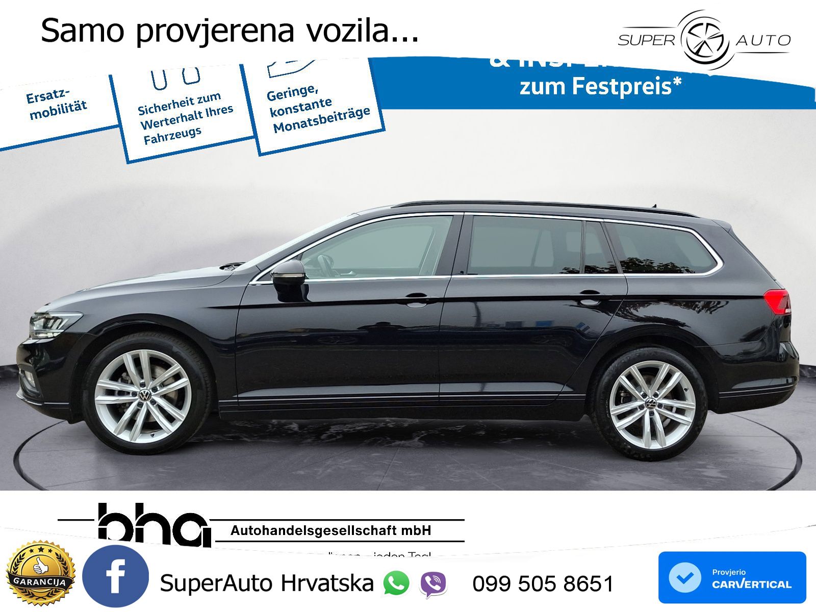 Volkswagen Passat Variant 2.0 TDI (150 KS) DSG Business LED+GR SJED+ACC