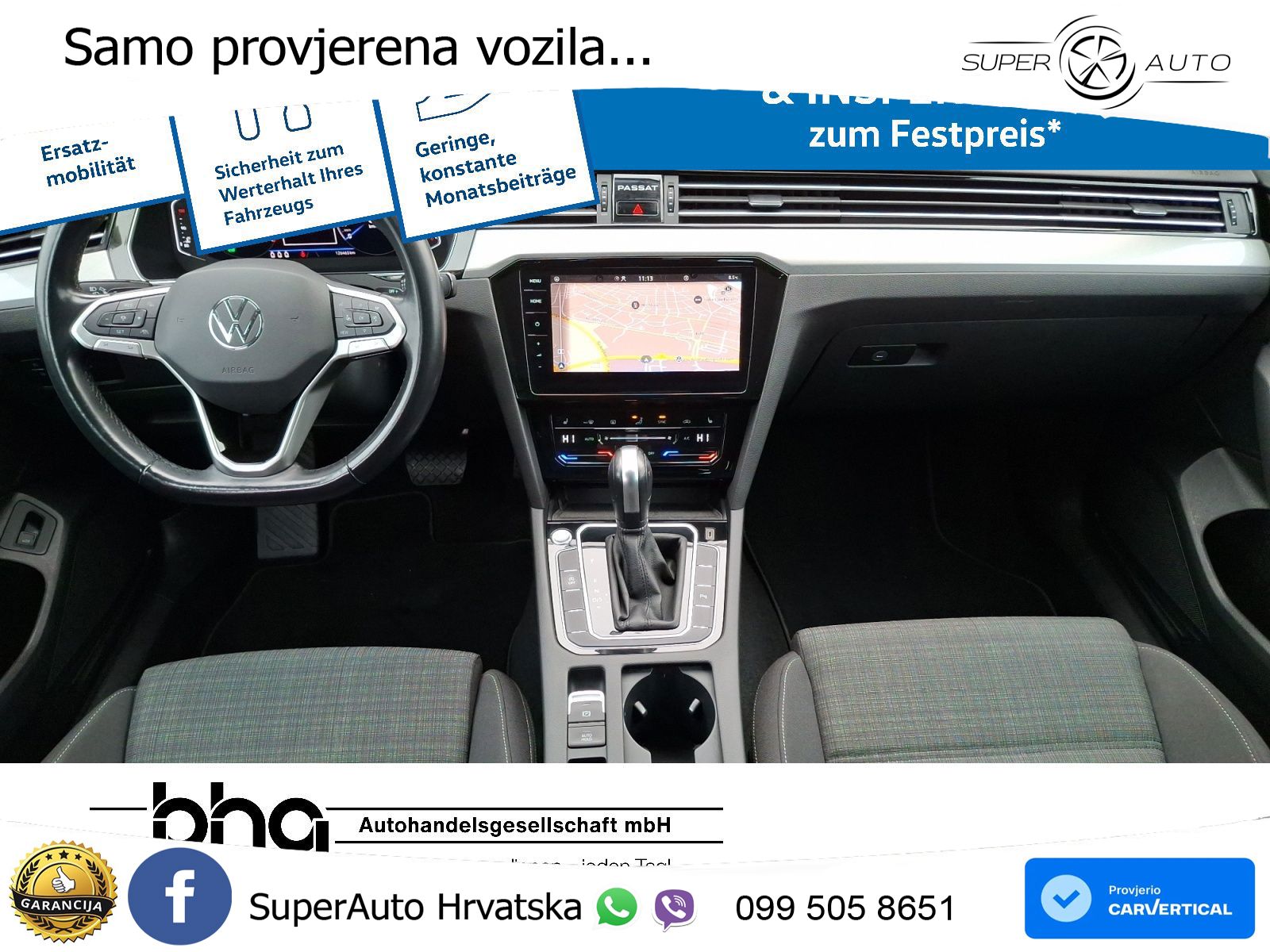 Volkswagen Passat Variant 2.0 TDI (150 KS) DSG Business LED+GR SJED+ACC