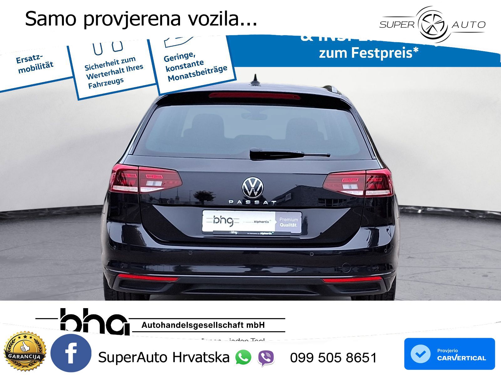 Volkswagen Passat Variant 2.0 TDI (150 KS) DSG Business LED+GR SJED+ACC