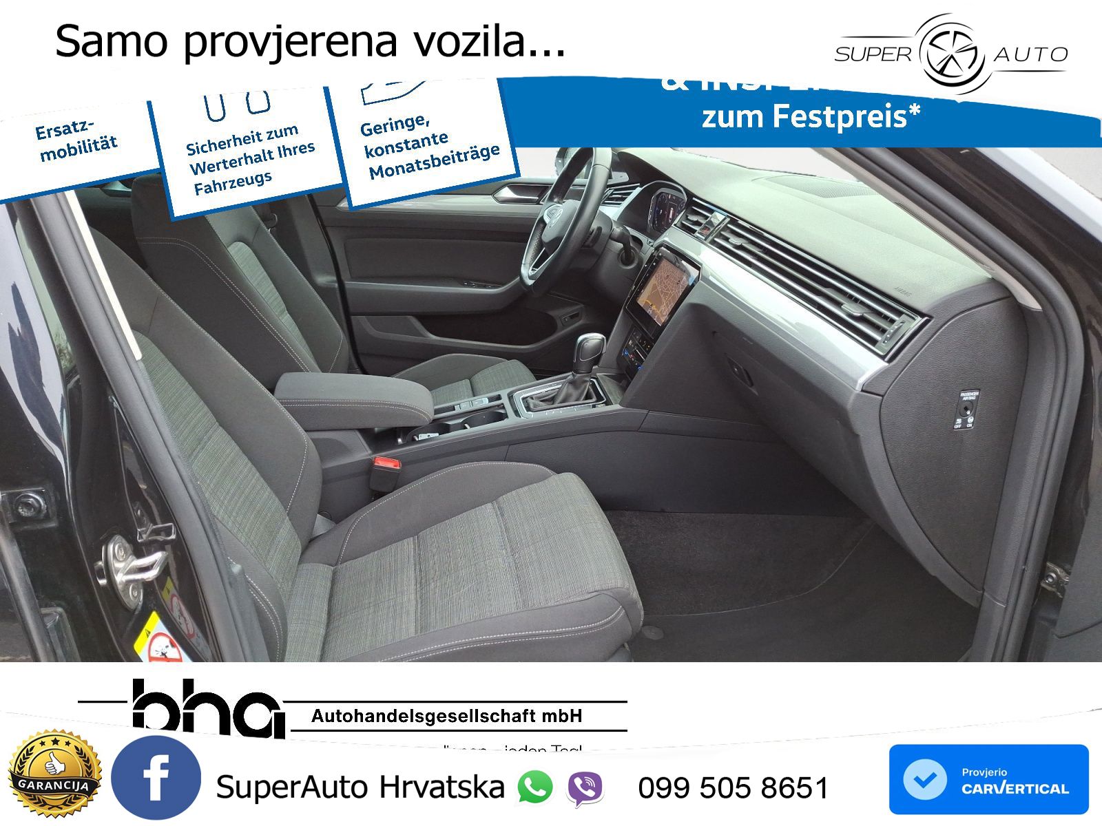 Volkswagen Passat Variant 2.0 TDI (150 KS) DSG Business LED+GR SJED+ACC