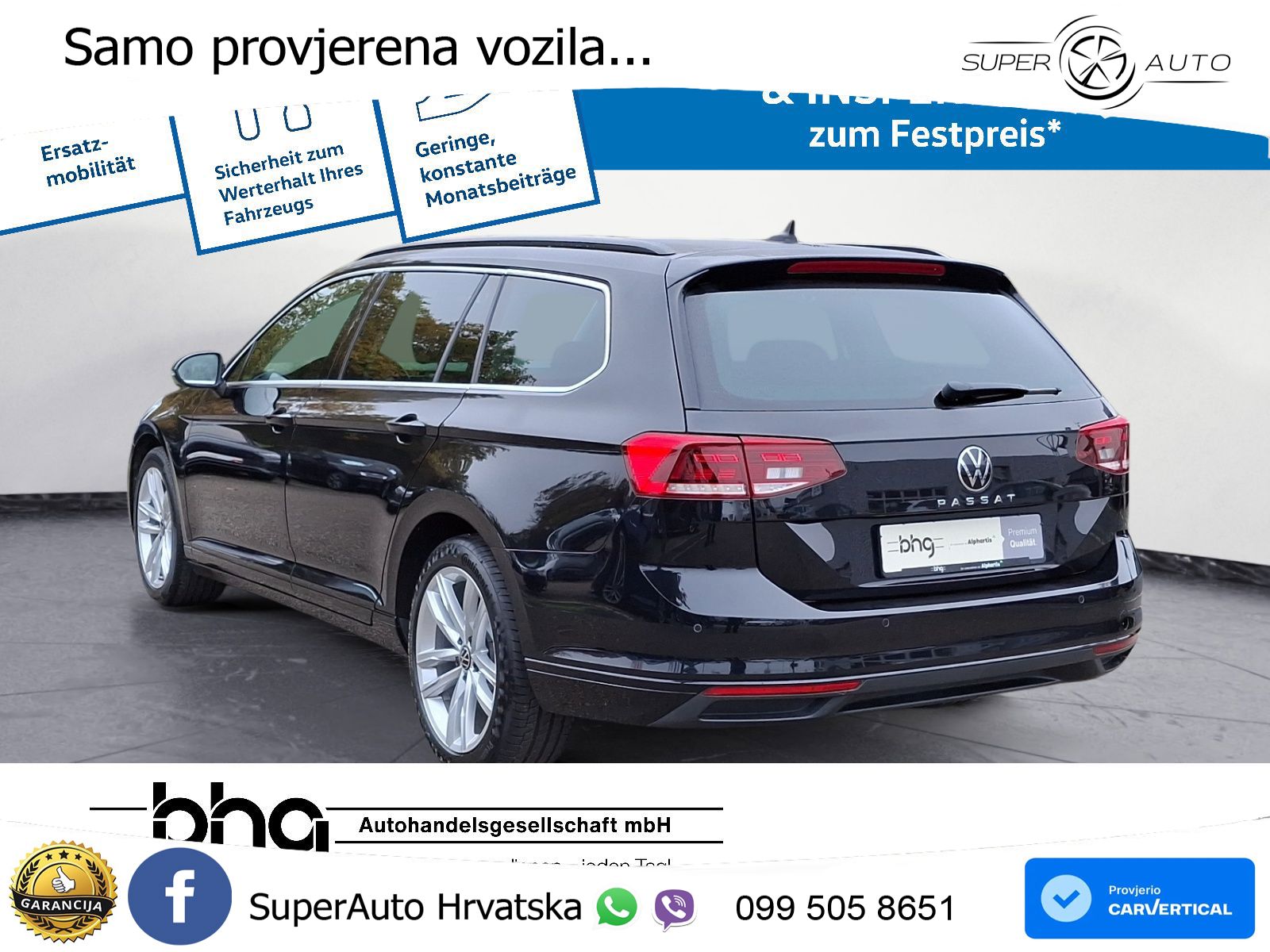 Volkswagen Passat Variant 2.0 TDI (150 KS) DSG Business LED+GR SJED+ACC