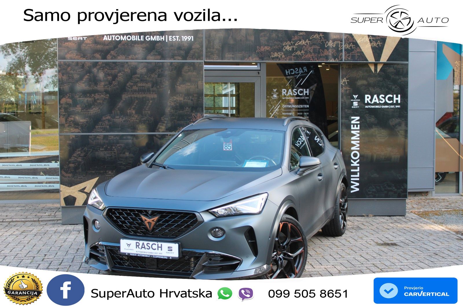 Cupra Formentor VZ5 2.5 TSI (390 KS) 4Drive DSG LED+GR SJED+ACC