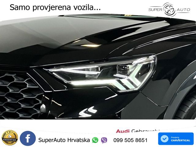 Audi Q3 Sportback 35 TFSI (150 KS) S tronic LED+GR SJED+ACC