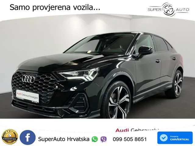 Audi Q3 Sportback 35 TFSI (150 KS) S tronic LED+GR SJED+ACC