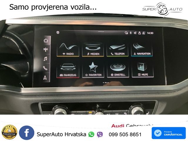 Audi Q3 Sportback 35 TFSI (150 KS) S tronic LED+GR SJED+ACC
