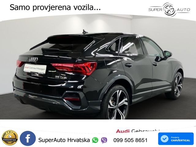 Audi Q3 Sportback 35 TFSI (150 KS) S tronic LED+GR SJED+ACC