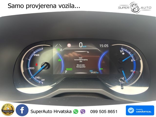Toyota RAV4 2.5 (222 KS) Hybrid E-Four e-CVT LED+GR SJED+ACC