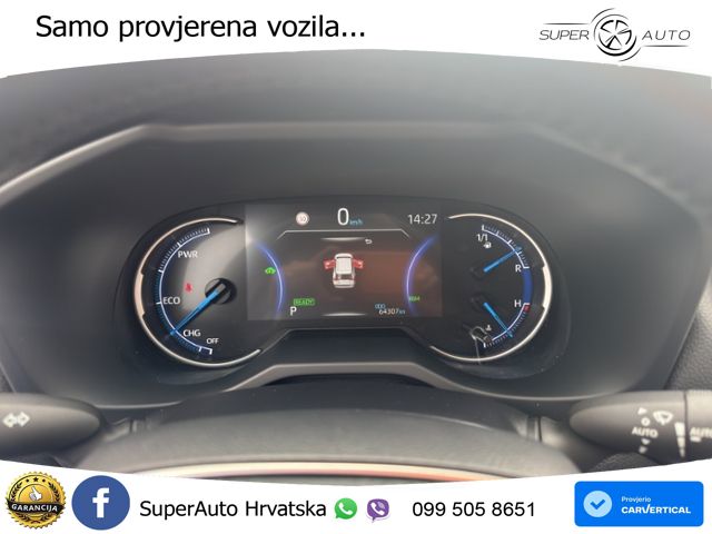 Toyota RAV4 2.5 (222 KS) Hybrid E-Four e-CVT LED+GR SJED+ACC