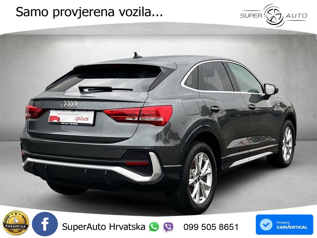 Audi Q3 Sportback 45 TFSIe (245 KS) S tronic S line