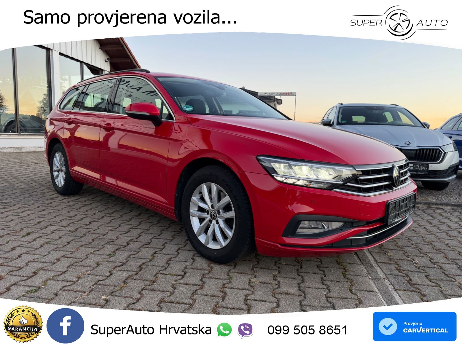 Volkswagen Passat Variant 2.0 TDI (122 KS) DSG Business LED+GR SJED+ACC