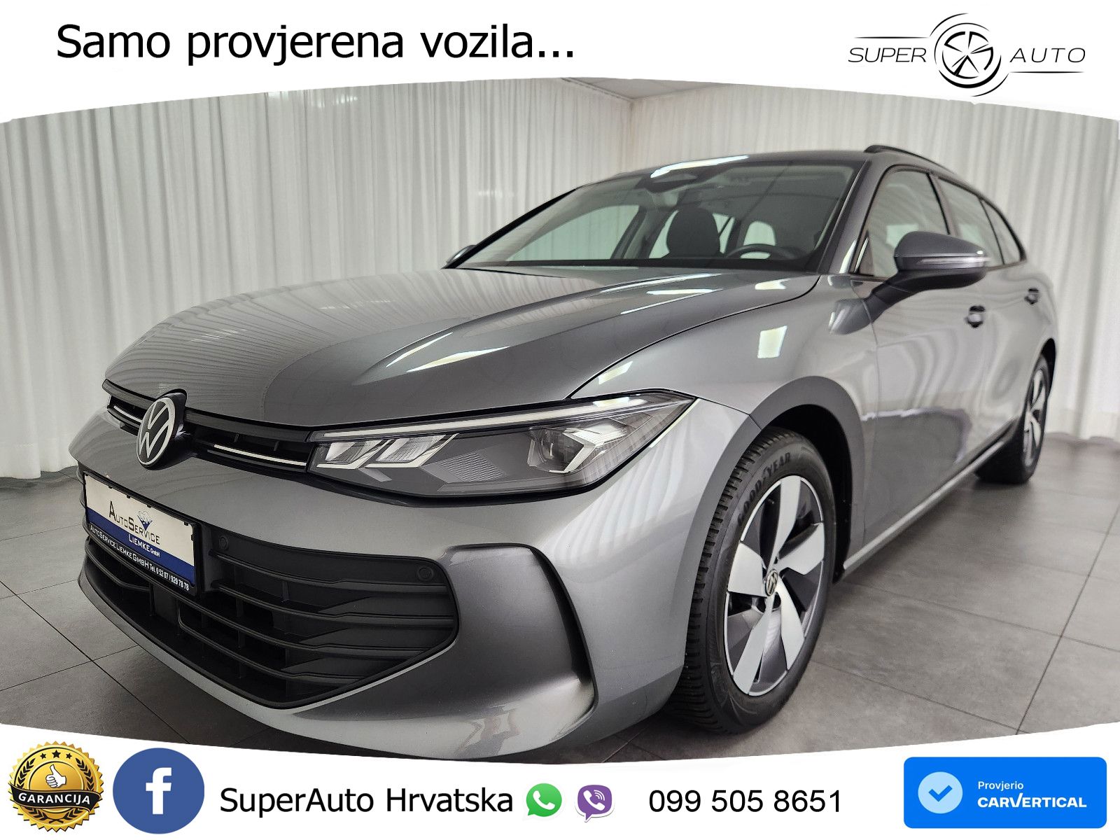 Volkswagen Passat Variant 1.5 eTSI (150 KS) DSG LED+GR SJED+ACC