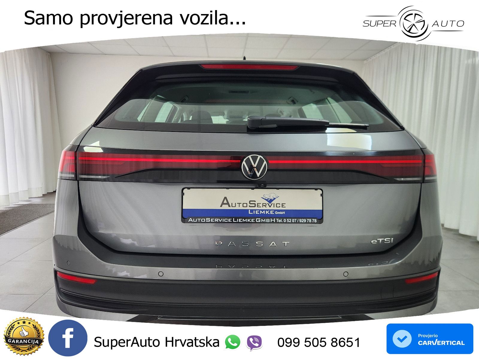 Volkswagen Passat Variant 1.5 eTSI (150 KS) DSG LED+GR SJED+ACC