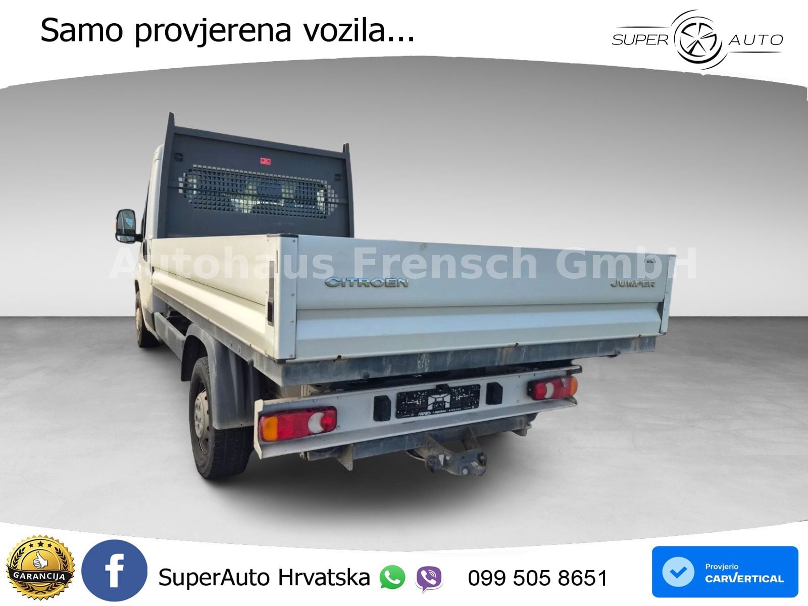 Citroën Jumper Pritsche FH 35 L2 BlueHDI140 140 KS