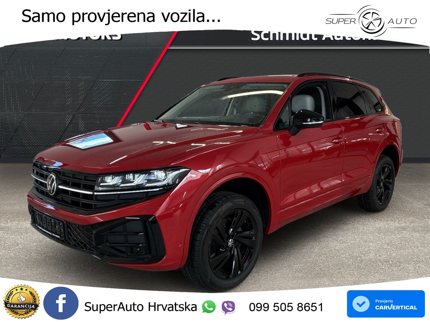 Volkswagen Touareg 3.0 V6 TDI (286 KS) 4MOTION Tiptronic ZRAČNI+ACC+GR SJED+KAM+PANO