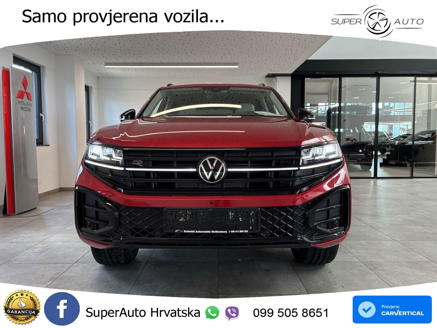 Volkswagen Touareg 3.0 V6 TDI (286 KS) 4MOTION Tiptronic ZRAČNI+ACC+GR SJED+KAM+PANO