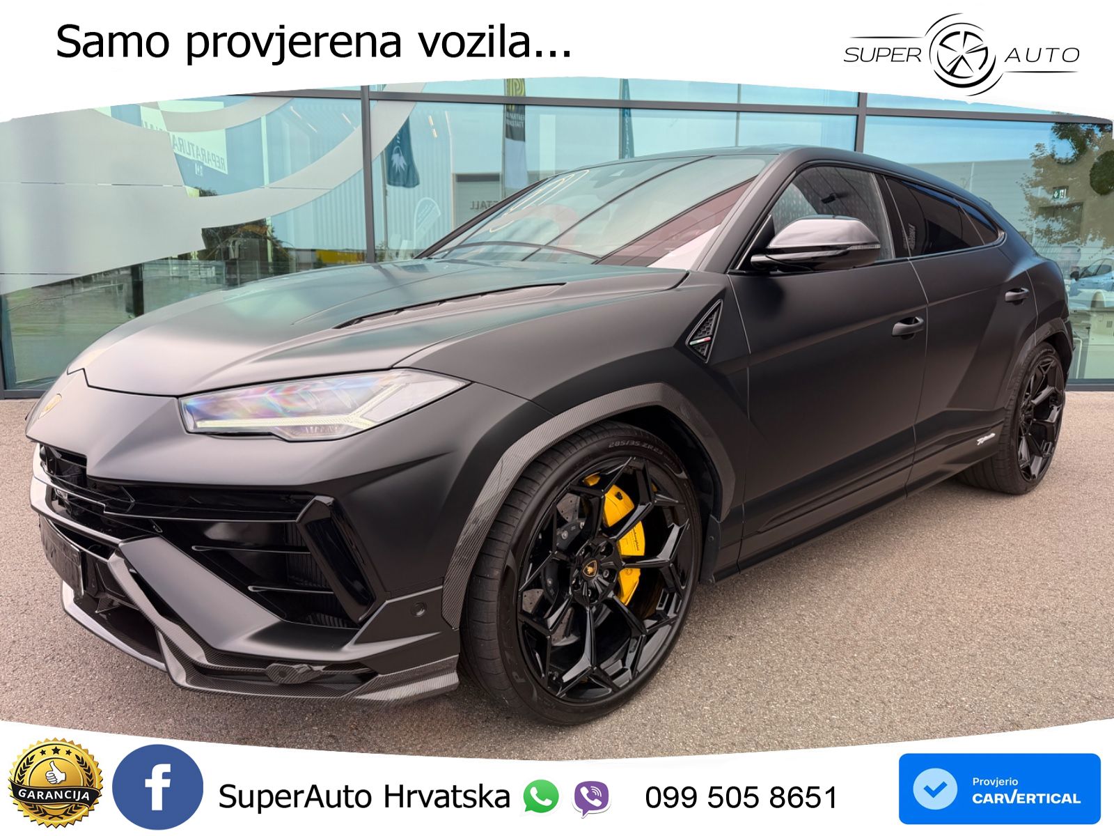 Lamborghini Urus S 4.0 V8 (666 KS) 4WD Automatic LED+GR SJED+ACC