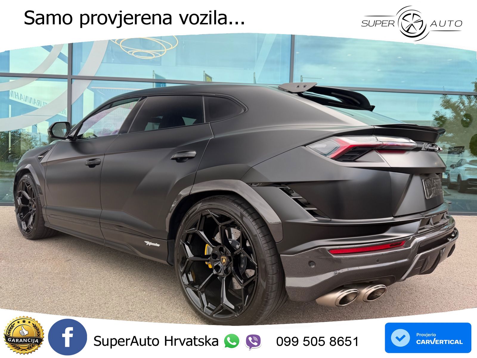 Lamborghini Urus S 4.0 V8 (666 KS) 4WD Automatic LED+GR SJED+ACC